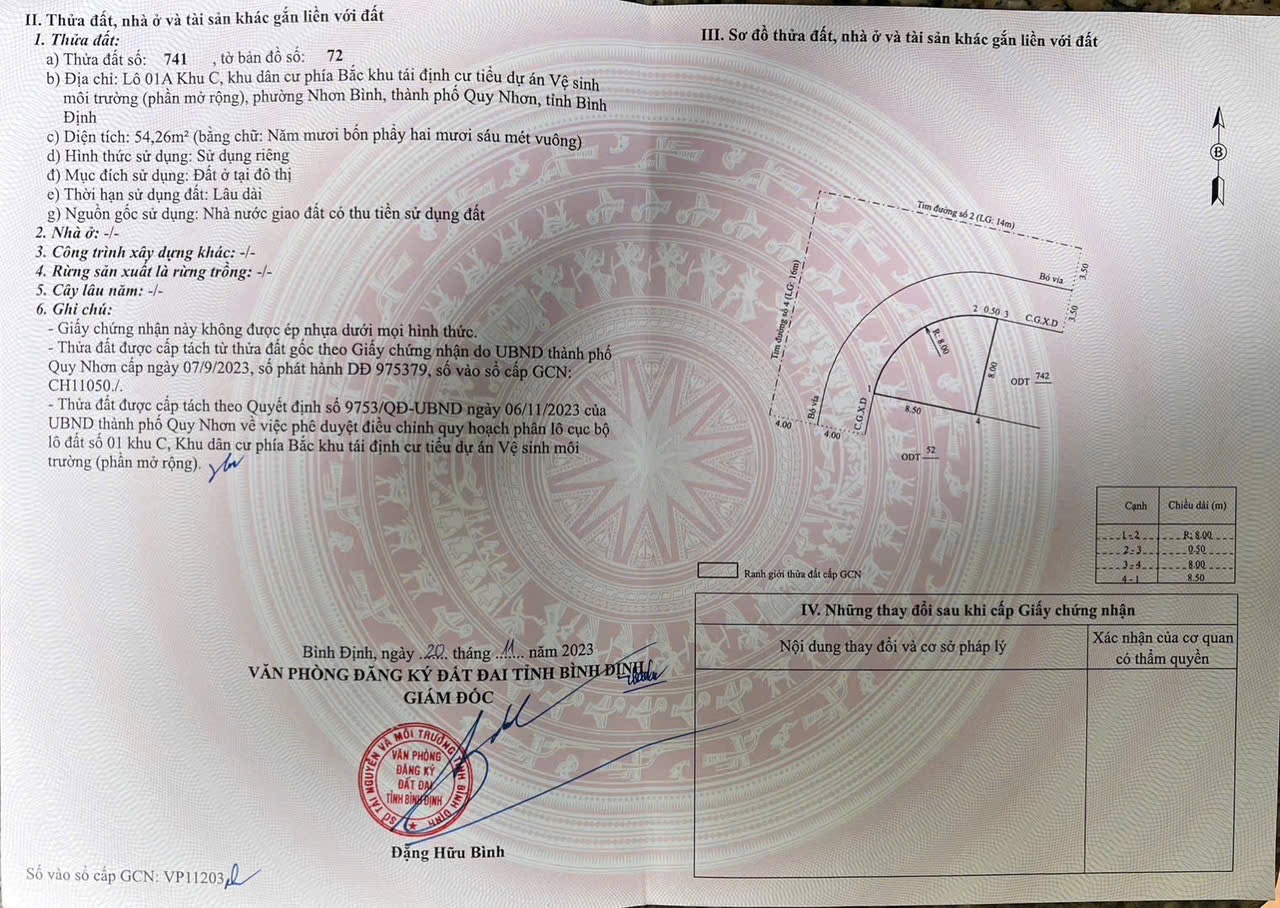 Bán đất Lô Góc khu sông Hà Thanh 