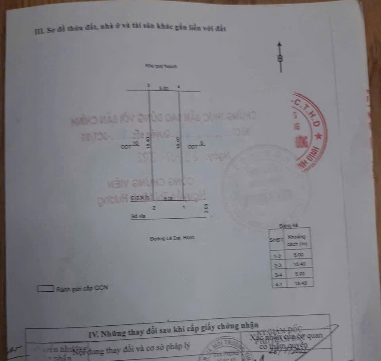 Bán nhà mặt tiền đường Lê đại Hành khu Hoa Lư